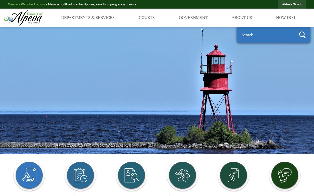 Alpena County Sheriff's Office for Alpena County booking releases